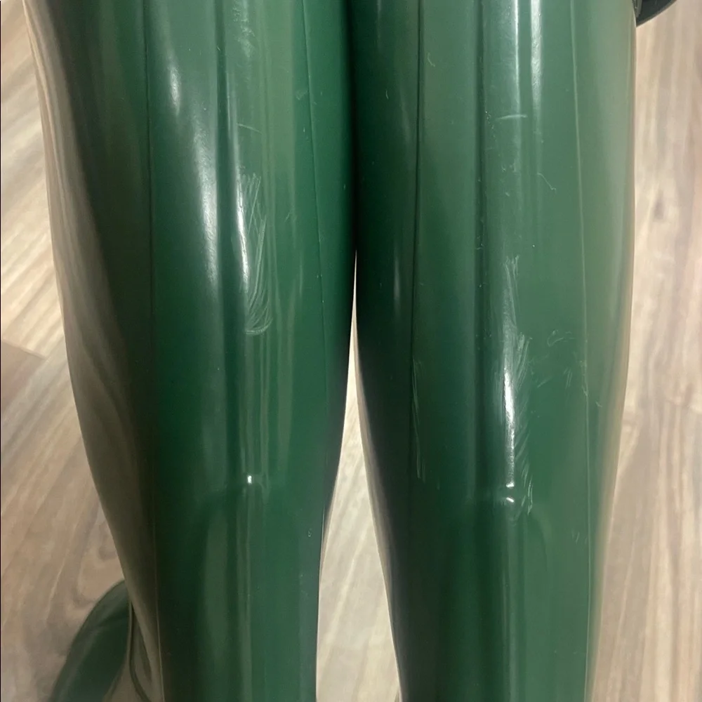 Hunter Dark Green Glossy Rain boots - Picture 7 of 9